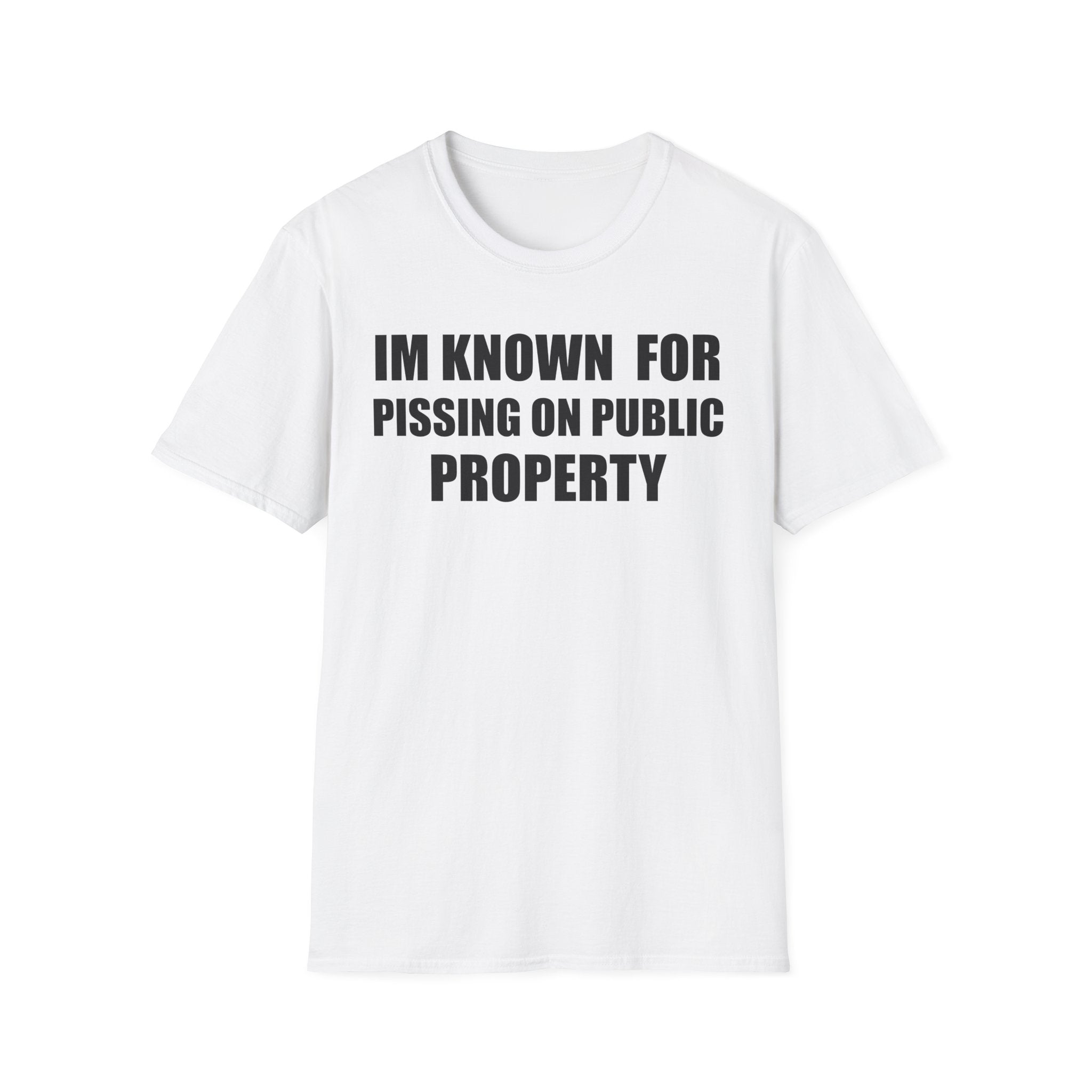 Pissing On Public Property T-Shirt