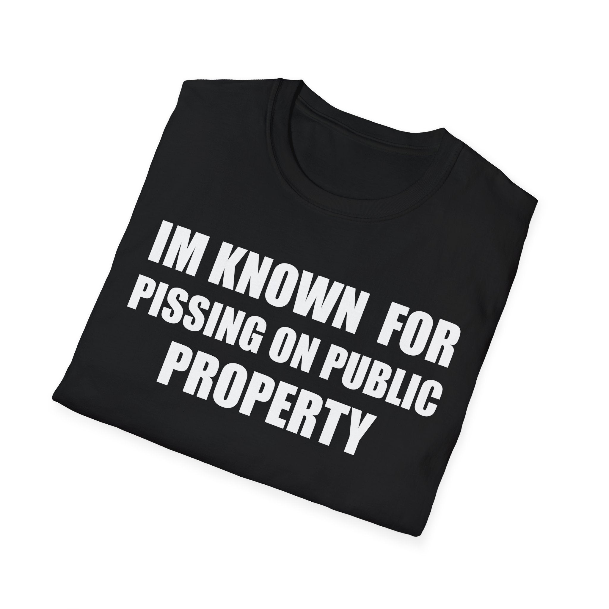 Pissing On Public Property T-Shirt