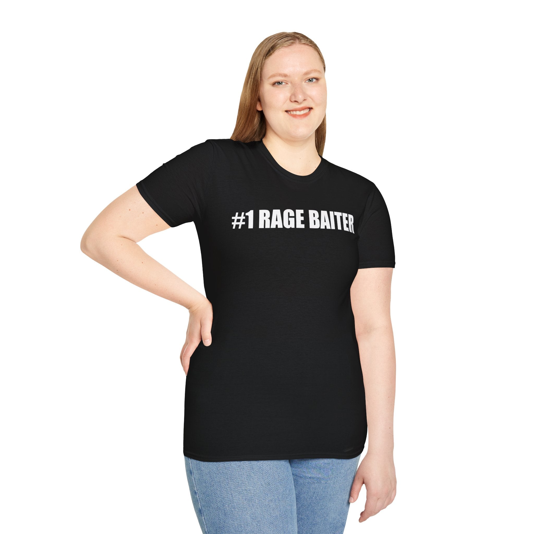 #1 Rage Baiter Softstyle T-Shirt