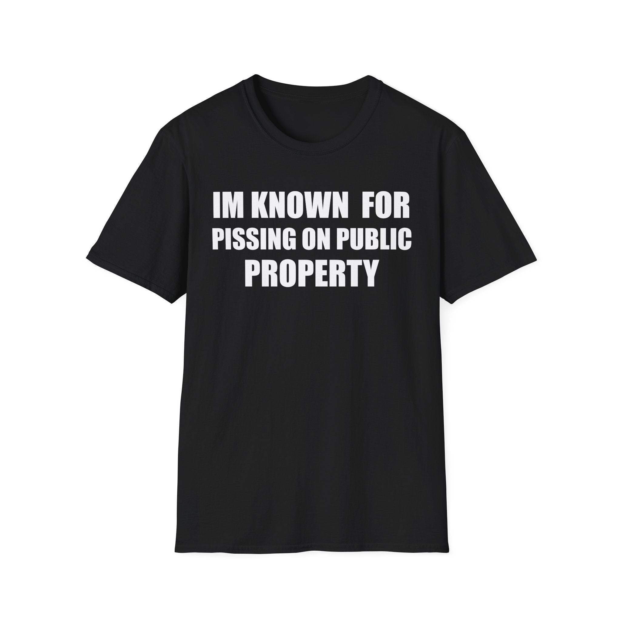 Pissing On Public Property T-Shirt