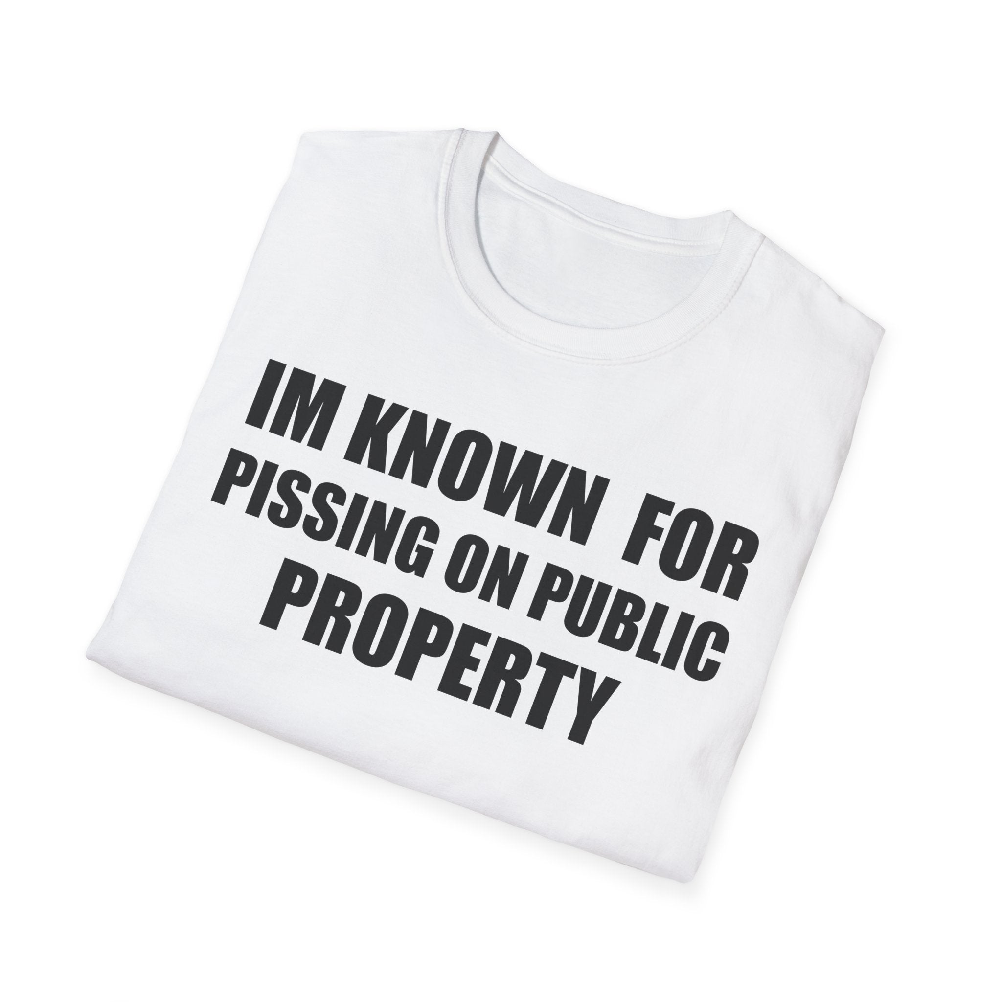 Pissing On Public Property T-Shirt