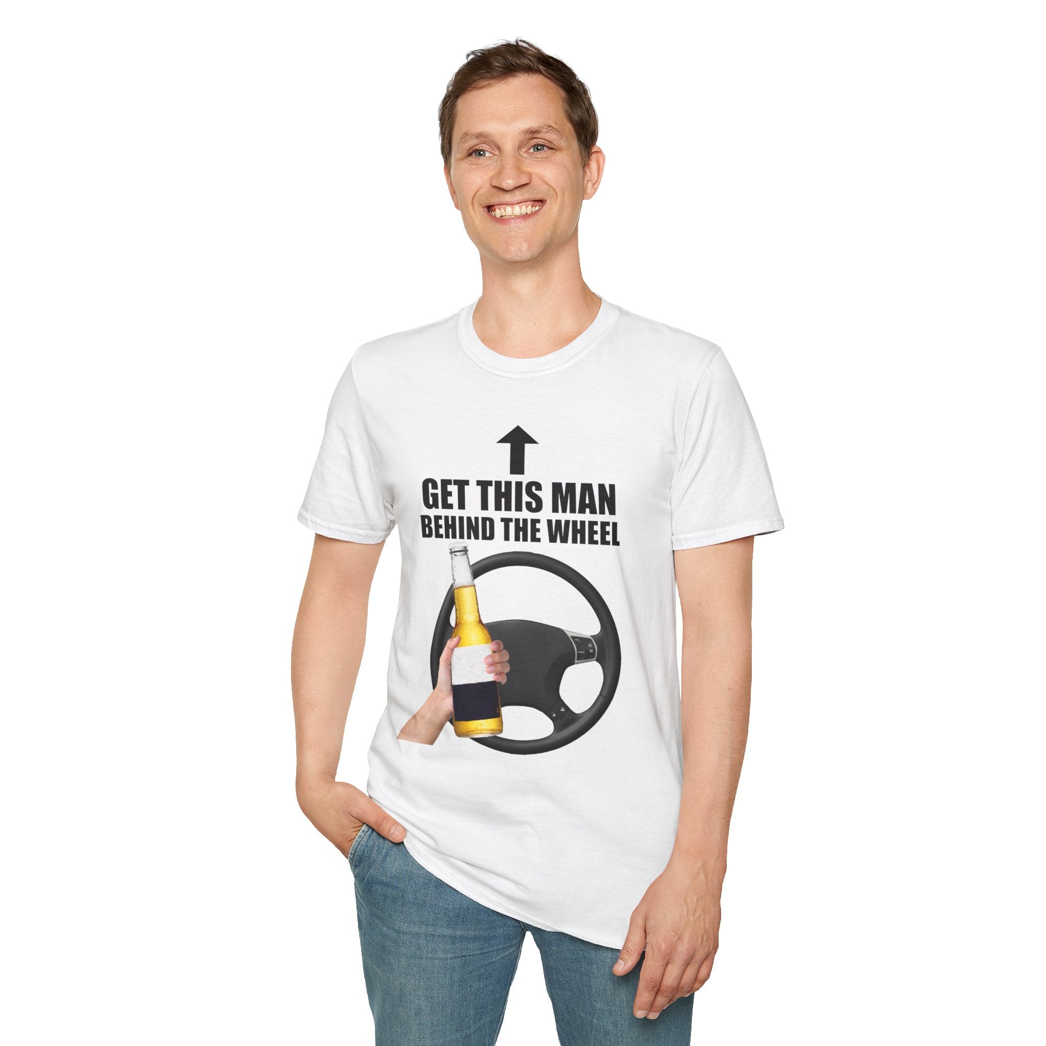 Get This Man Behind The Wheel T-Shirt