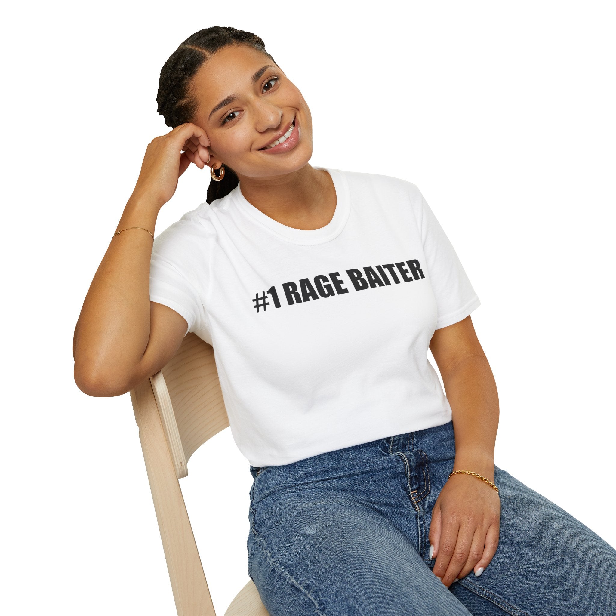 #1 Rage Baiter Softstyle T-Shirt