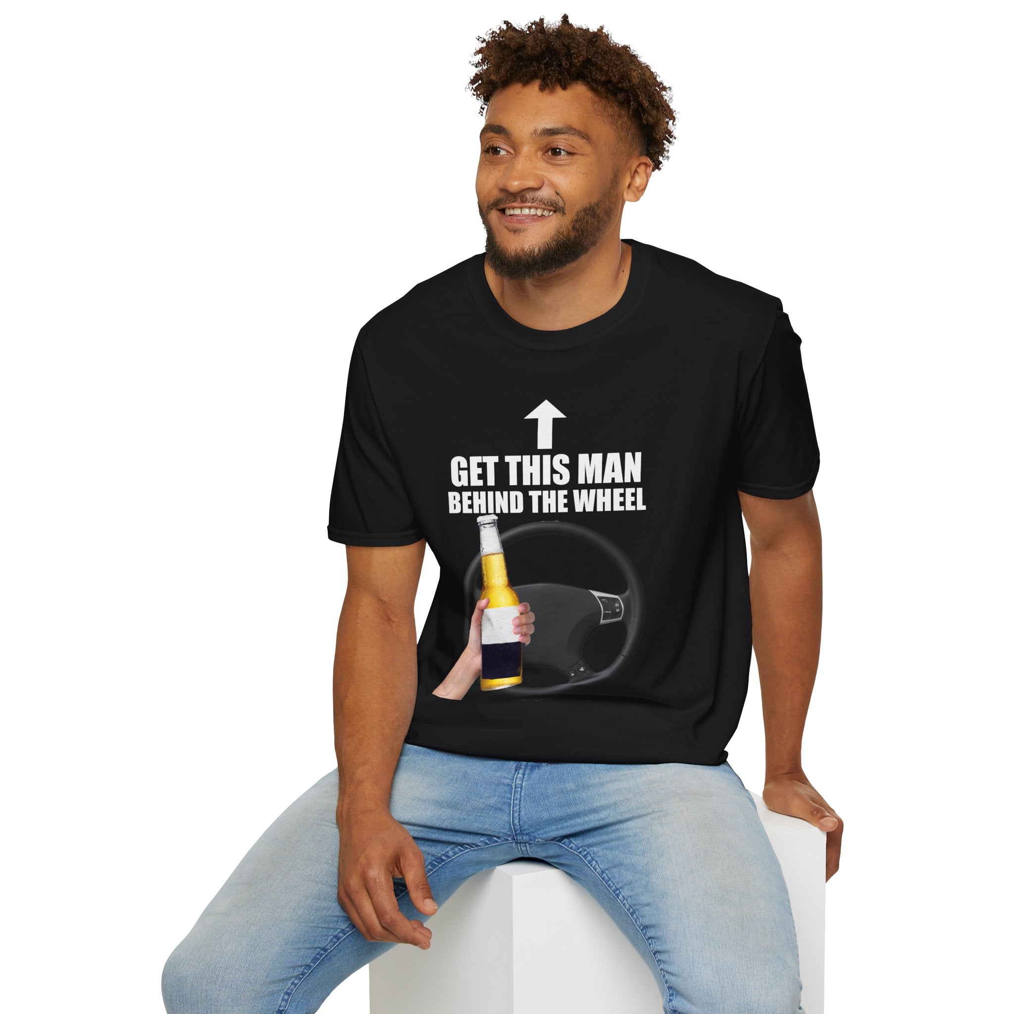 Get This Man Behind The Wheel T-Shirt