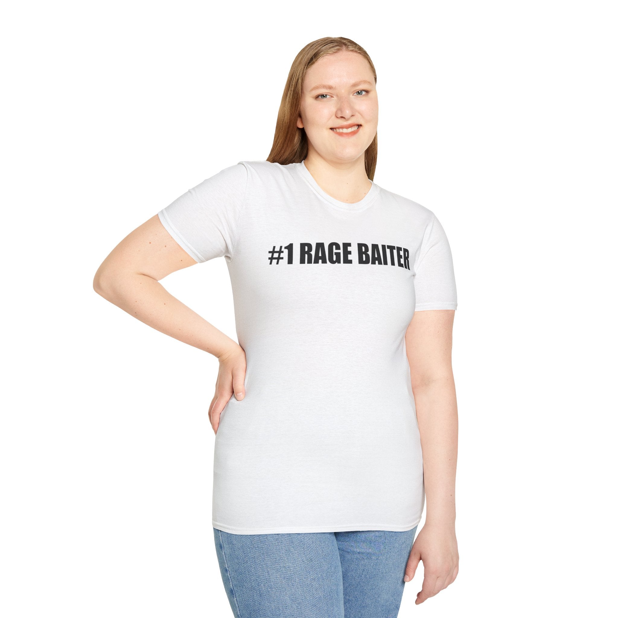 #1 Rage Baiter Softstyle T-Shirt